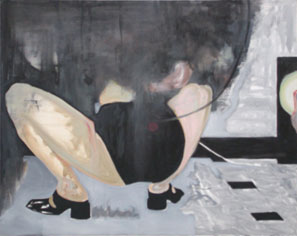 Bruno Perramant, Chiara#10, 2001, oil on canvas, 73 x 92 cm