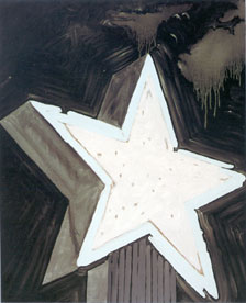 Bruno Perramant, Five Points, 2000, oil on canvas, 73 x 60 cm