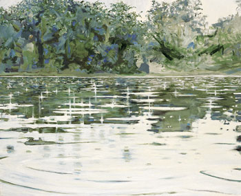 Bruno Perramant, Paysage no 15, 2002, oil on canvas, 60 x 73 cm