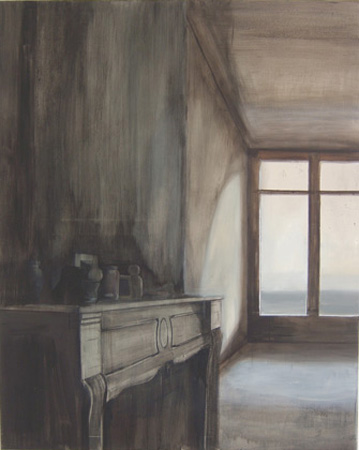z.t., 2008, diverse materialen op linnen, 200 x 160 cm