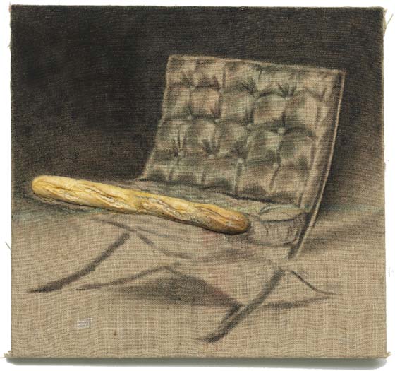 <i>Barcelona Chair</i>, 2008, 75 x 80cm