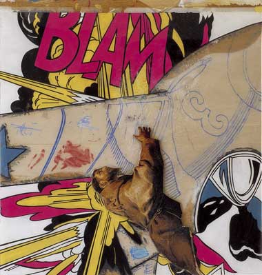 Beno�t Hermans, Imitatio Christi, 2004, 95 x 90 cm