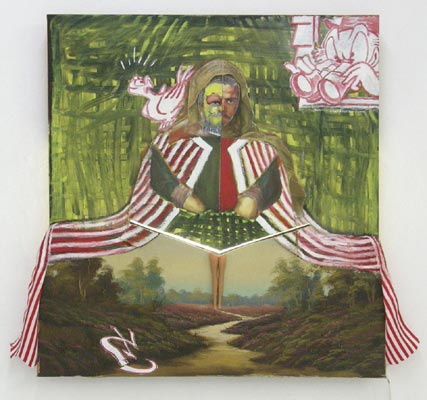 The End of History/Don't look back, 2006, 81 x 90 cm