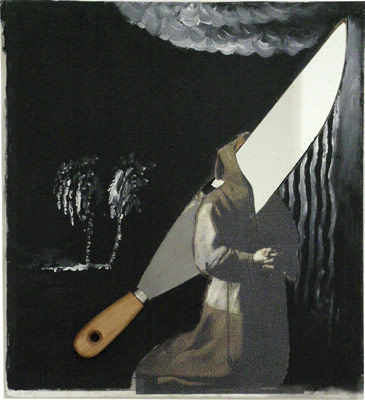 Subito due Santi, 2006, 40 x 37 cm